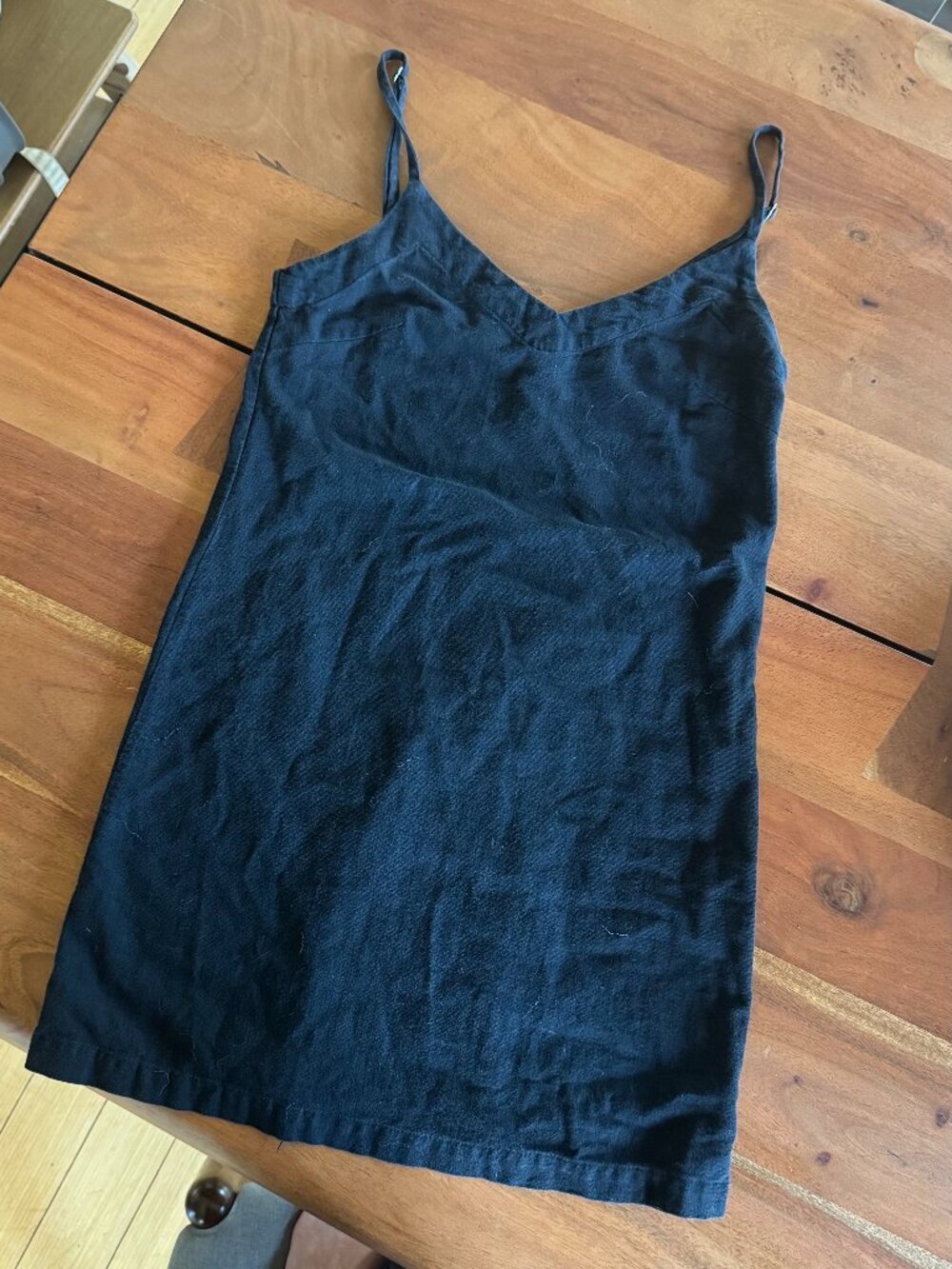 Rhythm Classic Women's Slip Dress - Black sz xs